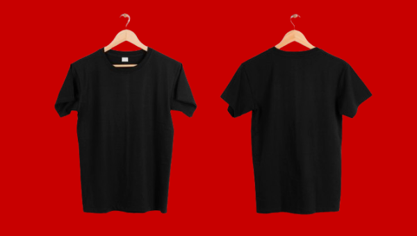 Black Shirt Plain